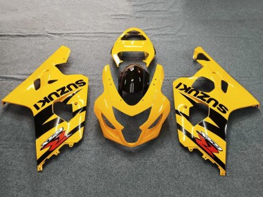 2004-2005 Yellow Black Suzuki GSXR 600 / GSXR 750 Motorcycle Fairings Australia