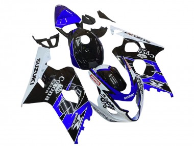 2004-2005 White Blue Black Corona Motul Suzuki GSXR 600 / GSXR 750 Motorcycle Fairing Australia