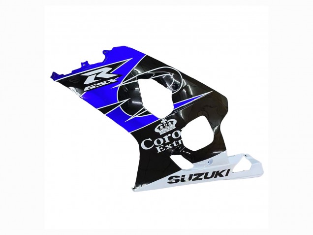 2004-2005 White Blue Black Corona Motul Suzuki GSXR 600 / GSXR 750 Motorcycle Fairing Australia