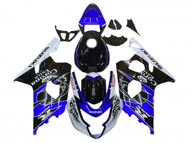 2004-2005 White Blue Black Corona Motul Suzuki GSXR 600 / GSXR 750 Motorcycle Fairing Australia