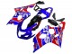 2004-2005 Blue Red Black Motul Dunlop Suzuki GSXR 600 / GSXR 750 Motorcycle Fairings Australia