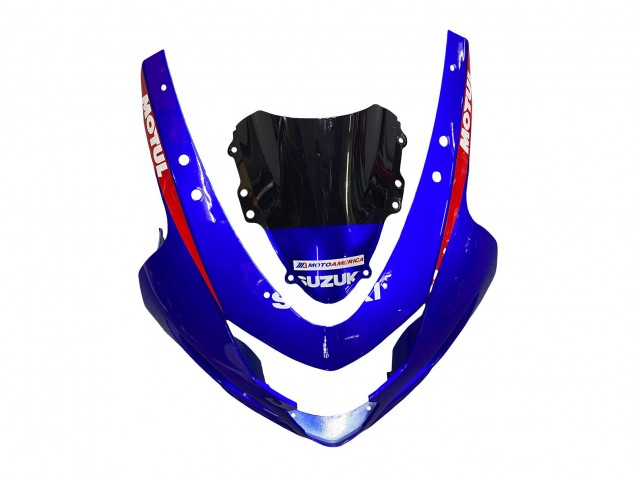 2004-2005 Blue Red Black Motul Dunlop Suzuki GSXR 600 / GSXR 750 Motorcycle Fairings Australia