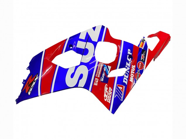 2004-2005 Blue Red Black Motul Dunlop Suzuki GSXR 600 / GSXR 750 Motorcycle Fairings Australia
