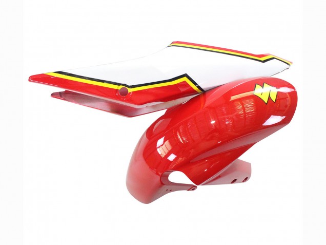 2004-2005 White Red Yellow Michelin Texaon Heron 7 Suzuki GSXR 600 / GSXR 750 Motorcycle Fairings Australia