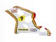 2004-2005 White Red Yellow Michelin Texaon Heron 7 Suzuki GSXR 600 / GSXR 750 Motorcycle Fairings Australia