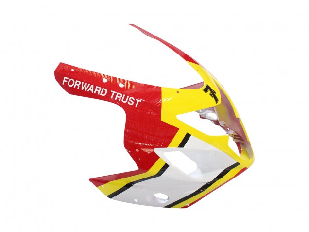 2004-2005 White Red Yellow Michelin Texaon Heron 7 Suzuki GSXR 600 / GSXR 750 Motorcycle Fairings Australia