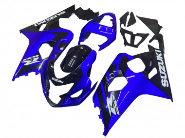 2004-2005 Blue Black White Decal Suzuki GSXR 600 / GSXR 750 Motorcycle Fairings Australia