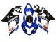 2004-2005 Blue White Black Suzuki GSXR 600 / GSXR 750 Motorcycle Fairings Australia
