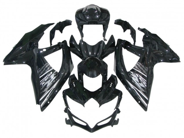 2006-2007 Glossy Black Grey White Suzuki GSXR 600 / GSXR 750 Motorcycle Fairings Australia