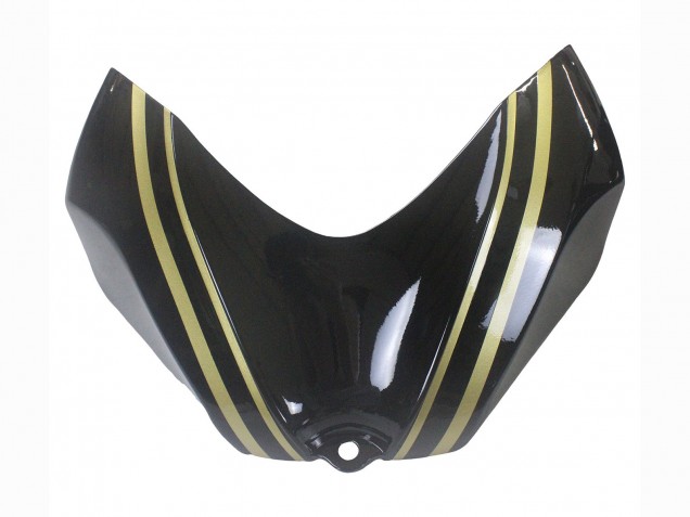 2006-2007 Glossy Black Gold Stripe Suzuki GSXR 600 / GSXR 750 Motorcycle Fairings Australia