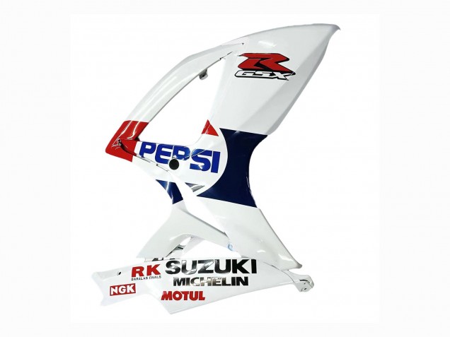 2006-2007 White Red Yellow Motul Suzuki GSXR 600 / GSXR 750 Motorcycle Fairings Australia