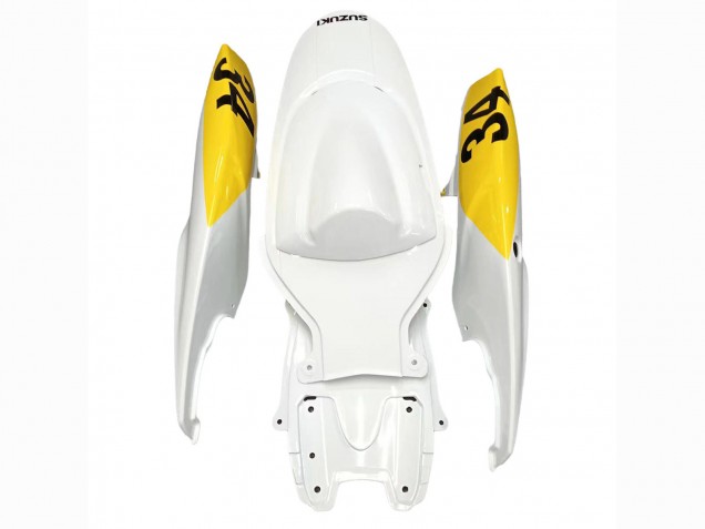 2006-2007 White Red Yellow Motul Suzuki GSXR 600 / GSXR 750 Motorcycle Fairings Australia