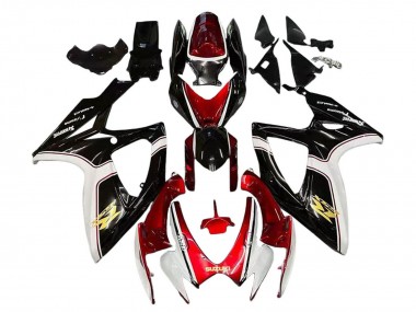 2006-2007 Red White Black Yellow Suzuki GSXR 600 / GSXR 750 Motorcycle Fairings Australia