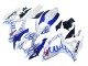 2006-2007 White Blue Flame Suzuki GSXR 600 / GSXR 750 Motorcycle Fairings Australia