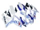 2006-2007 White Blue Flame Suzuki GSXR 600 / GSXR 750 Motorcycle Fairings Australia