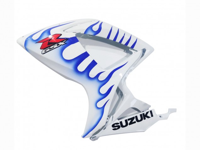 2006-2007 White Blue Flame Suzuki GSXR 600 / GSXR 750 Motorcycle Fairings Australia