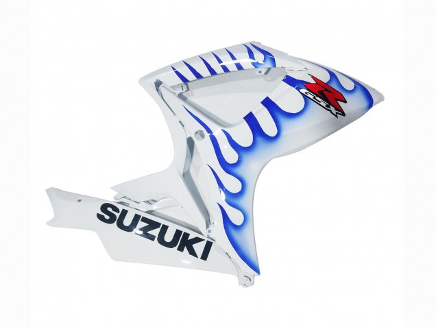 2006-2007 White Blue Flame Suzuki GSXR 600 / GSXR 750 Motorcycle Fairings Australia