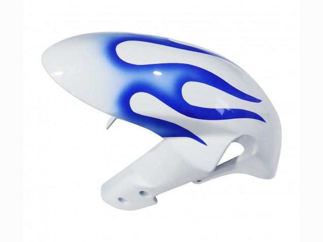 2006-2007 White Blue Flame Suzuki GSXR 600 / GSXR 750 Motorcycle Fairings Australia