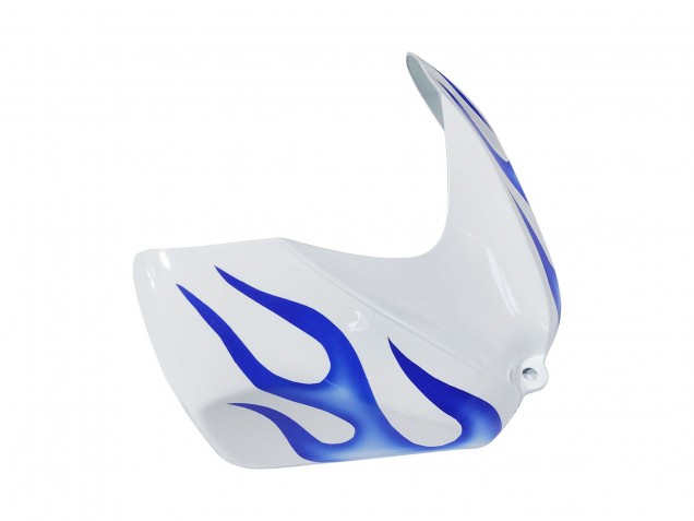 2006-2007 White Blue Flame Suzuki GSXR 600 / GSXR 750 Motorcycle Fairings Australia