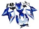 2008-2010 Blue White Red Suzuki GSXR 600 / GSXR 750 Motorcycle Fairing Kits Australia