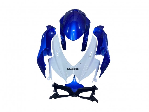 2008-2010 Blue White Red Suzuki GSXR 600 / GSXR 750 Motorcycle Fairing Kits Australia