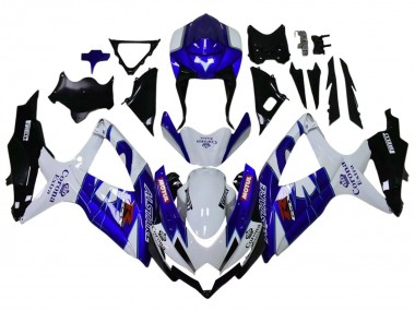 2008-2010 White Blue Matte Black Red Motul Suzuki GSXR 600 / GSXR 750 Motorcycle Fairings Australia