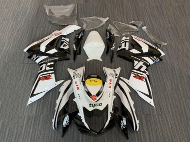 2008-2010 White Yellow Black Tyco Suzuki GSXR 600 / GSXR 750 Motorcycle Fairings Australia