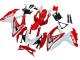 2008-2010 White Red Black Suzuki GSXR 600 / GSXR 750 Motorcycle Fairings Australia