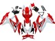 2008-2010 White Red Black Suzuki GSXR 600 / GSXR 750 Motorcycle Fairings Australia
