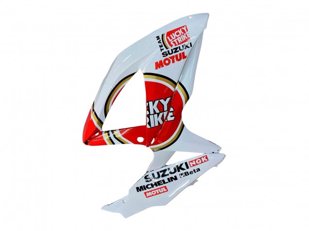 2008-2010 White Red Motul Lucky Strike Suzuki GSXR 600 / GSXR 750 Motorcycle Fairings Australia