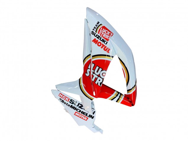 2008-2010 White Red Motul Lucky Strike Suzuki GSXR 600 / GSXR 750 Motorcycle Fairings Australia
