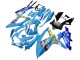 2008-2010 Blue Yellow Rizla Suzuki GSXR 600 / GSXR 750 Motorcycle Fairings Australia