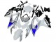 2008-2010 White Silver Blue Black Suzuki GSXR 600 / GSXR 750 Motorcycle Fairings Australia