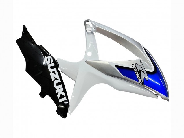 2008-2010 White Silver Blue Black Suzuki GSXR 600 / GSXR 750 Motorcycle Fairings Australia