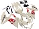 2008-2010 Cream White Red Black Suzuki GSXR 600 / GSXR 750 Motorcycle Fairings Australia
