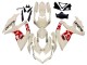 2008-2010 Cream White Red Black Suzuki GSXR 600 / GSXR 750 Motorcycle Fairings Australia