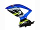 2008-2010 Blue Fluorescent Green Shark Suzuki GSXR 600 / GSXR 750 Motorcycle Fairings Australia