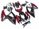 2008-2010 Red Glossy Black Suzuki GSXR 600 / GSXR 750 Motorcycle Fairing Australia