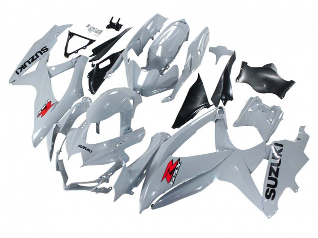 2008-2010 Glossy Grey Suzuki GSXR 600 / GSXR 750 Motorcycle Fairings Australia