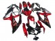 2008-2010 Red Glossy Black Suzuki GSXR 600 / GSXR 750 Motorcycle Fairings Australia