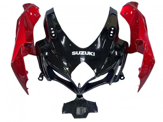 2008-2010 Red Glossy Black Suzuki GSXR 600 / GSXR 750 Motorcycle Fairings Australia