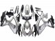 2008-2010 Silver Matte Black Suzuki GSXR 600 / GSXR 750 Motorcycle Fairings Australia