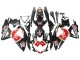 2008-2010 Glossy Black Red White Motul Lucky Strike Suzuki GSXR 600 / GSXR 750 Motorcycle Fairings Australia