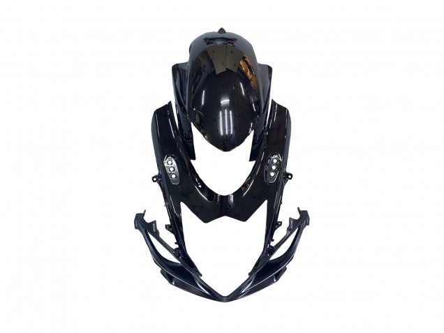 2011-2024 Glossy Black Forged Carbon Fiber Silver Red Suzuki GSXR 600 / GSXR 750 Motorcycle Fairings Australia