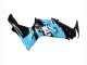 2011-2024 Glossy Black Light Blue Suzuki GSXR 600 / GSXR 750 Motorcycle Fairings Australia