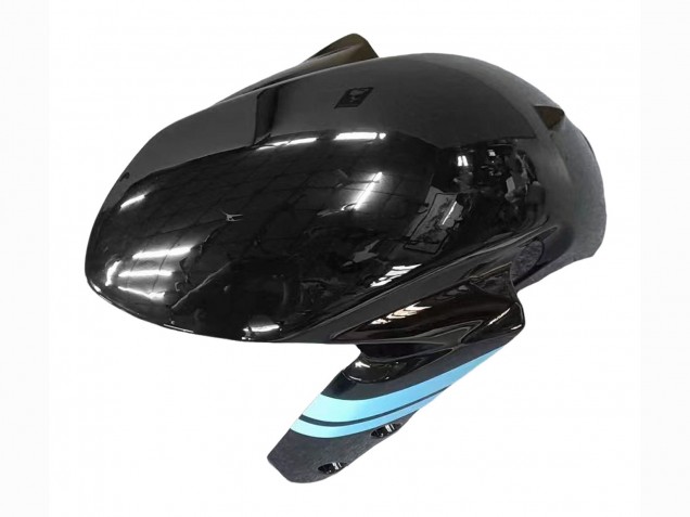 2011-2024 Glossy Black Light Blue Suzuki GSXR 600 / GSXR 750 Motorcycle Fairings Australia