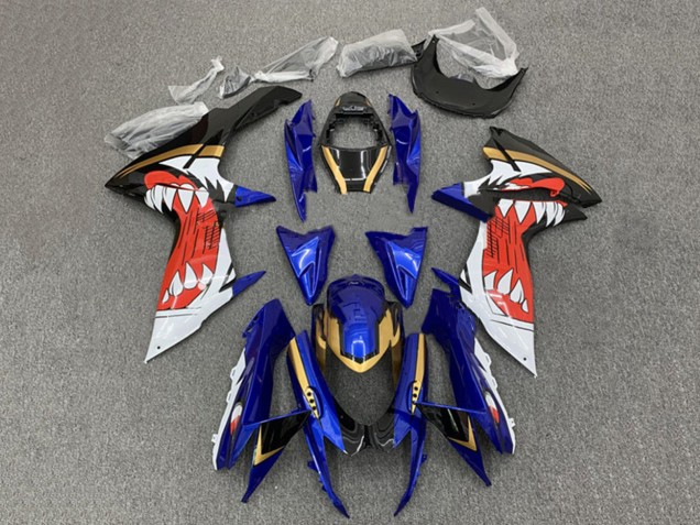 2011-2024 Blue Gold Red Black Suzuki GSXR 600 / GSXR 750 Motorcycle Fairings Australia