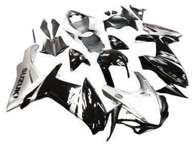2011-2024 Glossy Black Silver Suzuki GSXR 600 / GSXR 750 Motorcycle Fairing Australia