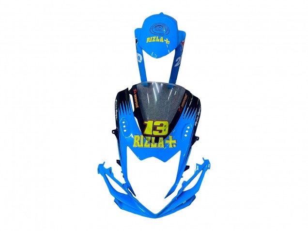 2011-2024 Blue Gold Red Black Rizla Suzuki GSXR 600 / GSXR 750 Motorcycle Fairings Australia