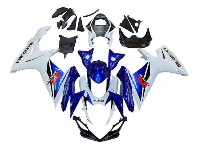 2011-2024 White Blue Red Suzuki GSXR 600 / GSXR 750 Motorcycle Fairing Australia